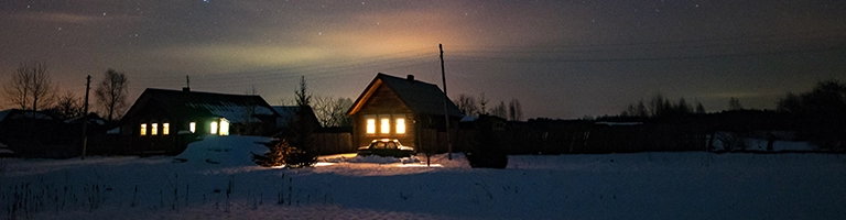 House in Winter